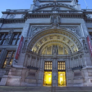 Victoria and Albert Museum, Exhibition Road, South Kensington, London, England