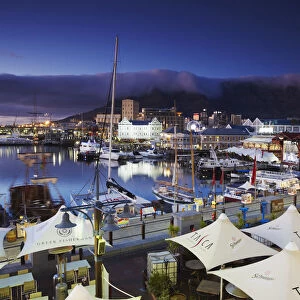 Victoria and Alfred Waterfront at dawn, Cape Town, Western Cape, South Africa