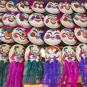 Vietnam, Hanoi, souvenir masks