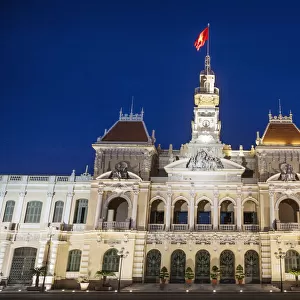 Vietnam, Ho Chi Minh City, Hotel de Ville aka City Hall