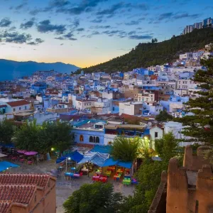 Chefchaouen Print, Morocco Landscape Chefchaouen Print, Morocco Landscape