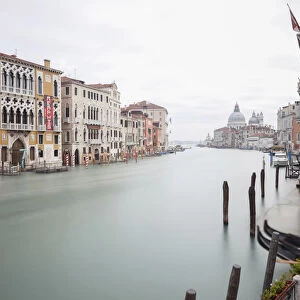 View of The Cran Canal from the Accademia Bridge, Venice, Veneto, Italy