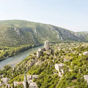 View from Fort Walls over Pocitelj, Bosnia & Hercegovina