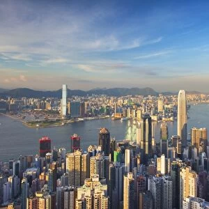View of Kowloon and Hong Kong Island from Victoria Peak, Hong Kong