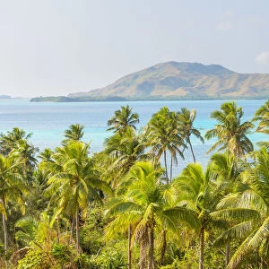 View of Nanuya Lailai Island, Yasawa island group, Fiji, South Pacific islands