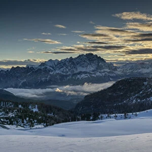 View from Passo Giau, Dolomites, Belluno, Italy
