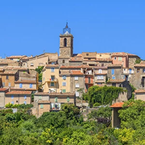 View at Puimoisson, Provence-Alpes-Cote d'Azur, France