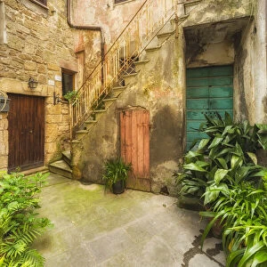 The village of Pitigliano, Tuscany, Italy