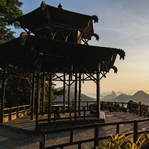 Vista Chinesa, Chinese Belvedere, Tijuca Forest National Park, Rio de Janeiro, Brazil