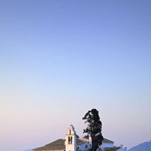 Vlacherna Monastery, Kanoni, Corfu, The Ionian Islands, Greek Islands, Greece, Europe