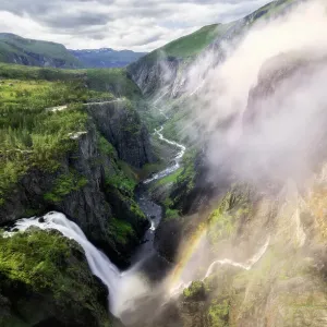 Voringsfossen Waterfall Print Voringsfossen Waterfall Print