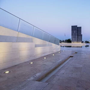 Wahat Al Karama Monument at dawn, Abu Dhabi, United Arab Emirates