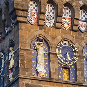 Wales, Cardiff, Cardiff Castle, Clock Tower