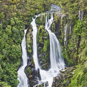Waterfall Waipunga Falls - New Zealand, North Island, Hawkes Bay, Waipunga Falls