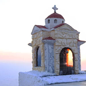 Wayside shrine on the Island of Kefalonia, Ionian Island, Greek Island, Greece