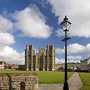 Wells Cathedral, Wells, Somerset. Winter (February) 2010