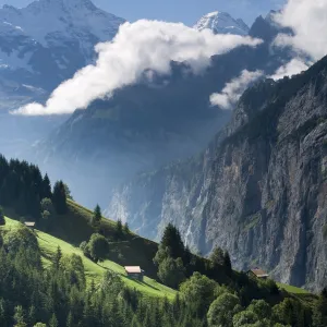 Wengen & Lauterbrunnen Valley, Berner Oberland, Switzerland