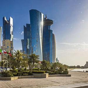 West Bay skyline, Doha, Qatar