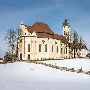 Wieskirche church near Steingaden, Upper Bavaria, Bavaria, Germany