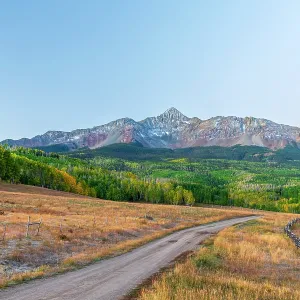 Wilson Peak Print, San Juan Mountains Landscape