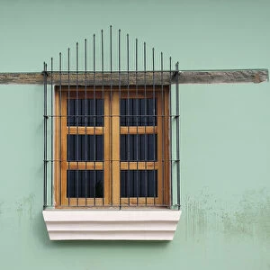 Window detail, Comayagua, Central America, Honduras