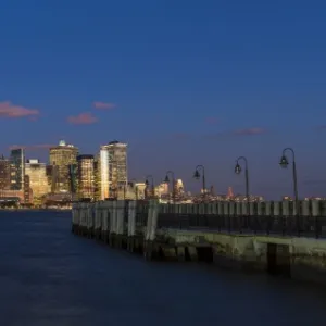 One World Trade Center and Downtown Manhattan across the Hudson River, New York, Manhattan