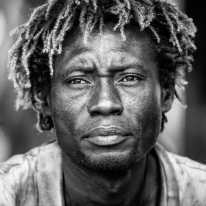 Young local man, Matemwe, Zanzibar, Tanzania, Africa Young local man, Matemwe, Zanzibar, Tanzania, Africa
