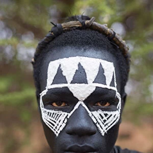 A young Msai Warrior in the Ngorongoro Protected Area, Tanzania