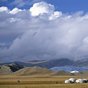 Yurts (Mongolian dwellings)