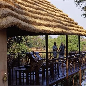 Zambia, Kafue National Park, Lunga River Lodge