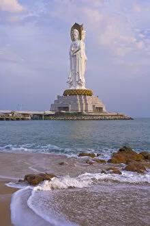 Images Dated 24th June 2008: 108-meter Nanshan Guanyin Statue, Hainan Island, Sanya, China