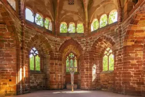 Saar Valley Prints: 10th century Old tower, oldest religous building at the Saarland, Mettlach, Saarland