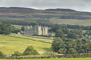 14th Century Bolton Castle in Wensleydale, Yorkshire Dales National Park, North Yorkshire