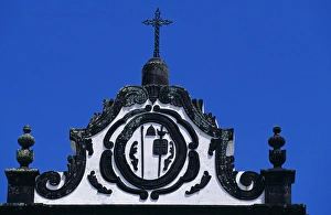 Intricate Prints: Detail of the 18th century church in Nordeste on