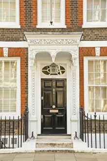 Images Dated 28th July 2020: 18th century terraced house, Queen Annes Gate, London, England, UK