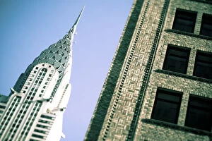 Images Dated 5th December 2011: The 1930s Art Deco architecture of the Chrysler building, New York, USA