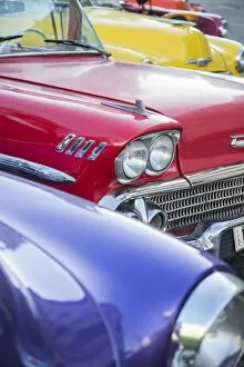 Automobile Gallery: 1958 Chevrolet Impala, Parque Central, Havana, Cuba