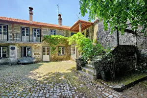 The 19th century house of Aquilino Ribeiro, one of the greatest portuguese writers, at the village of Soutosa, where he lived for many years and where he always returned. Soutosa, Moimenta da Beira. Beira Alta, Portugal