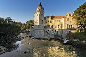 The 19th century palace of the Condes de Castro Guimaraes is nowadays a Museum