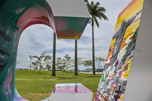 Praca Maua Prints: 2016 Rio Olympics sign, Praca Maua, Rio de Janeiro, Brazil