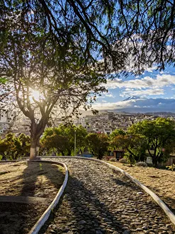 Images Dated 9th October 2018: 21 de Abril Park, Riobamba, Chimborazo Province, Ecuador