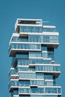 Images Dated 17th August 2022: 56 Leonard Street residential skyscraper, (Jenga Tower) New York City, USA