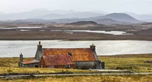 Images Dated 11th December 2020: Abandoned Croft on the Isle of Harris, Outer Hebrides, Scotland