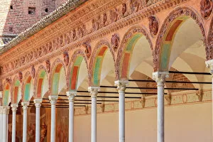 Images Dated 15th November 2022: Abbey church, Certosa di Pavia monastery, Certosa di Pavia, Lombardy, Italy