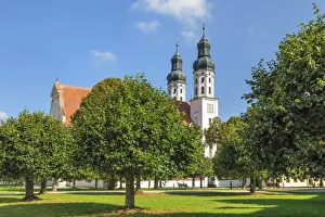 Upper Swabia Prints: Abbey of Obermarchtal Monastery near Ehingen