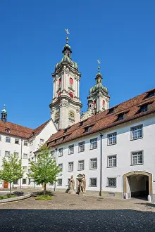 Canton Prints: Abbey of Saint Gall, St. Gallen, Canton of St. Gallen, Switzerland