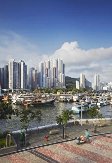 Aberdeen Harbour, Aberdeen, Hong Kong, China