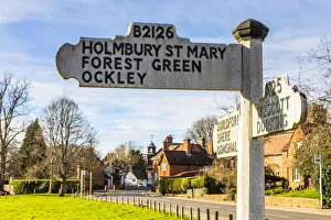 Surrey Prints: Abinger Hammer, Surrey, England, United Kingdom