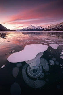 Alberta Prints: Abraham Lake, Clearwater County, Alberta, Canada