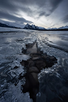 Clearwater County Prints: Abraham Lake, Clearwater County, Alberta, Canada